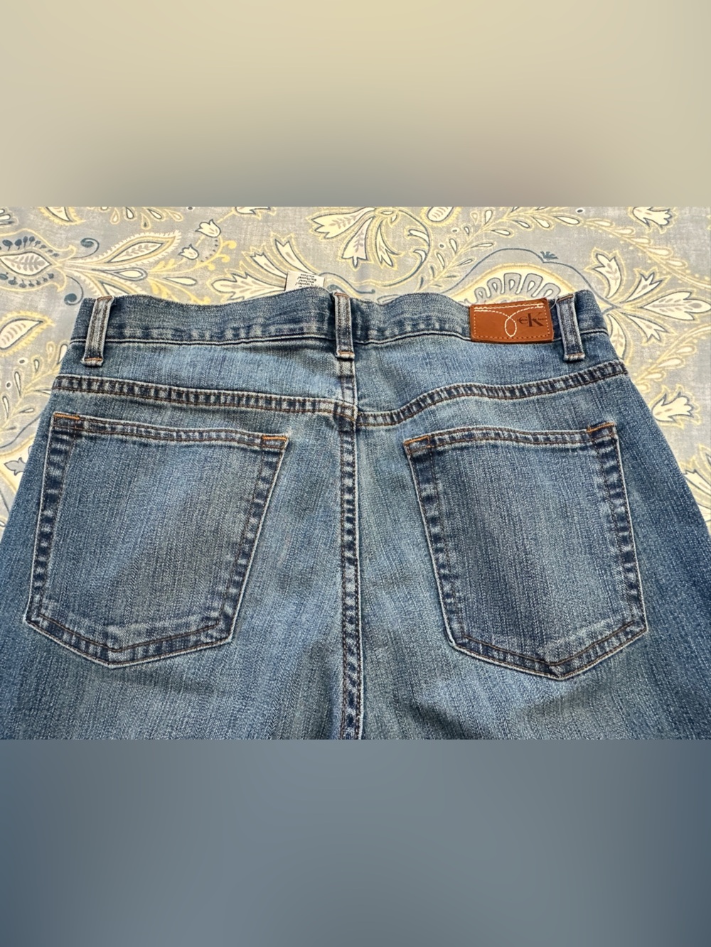 Calvin Klein Jeans Women's Relaxed Blue Denim